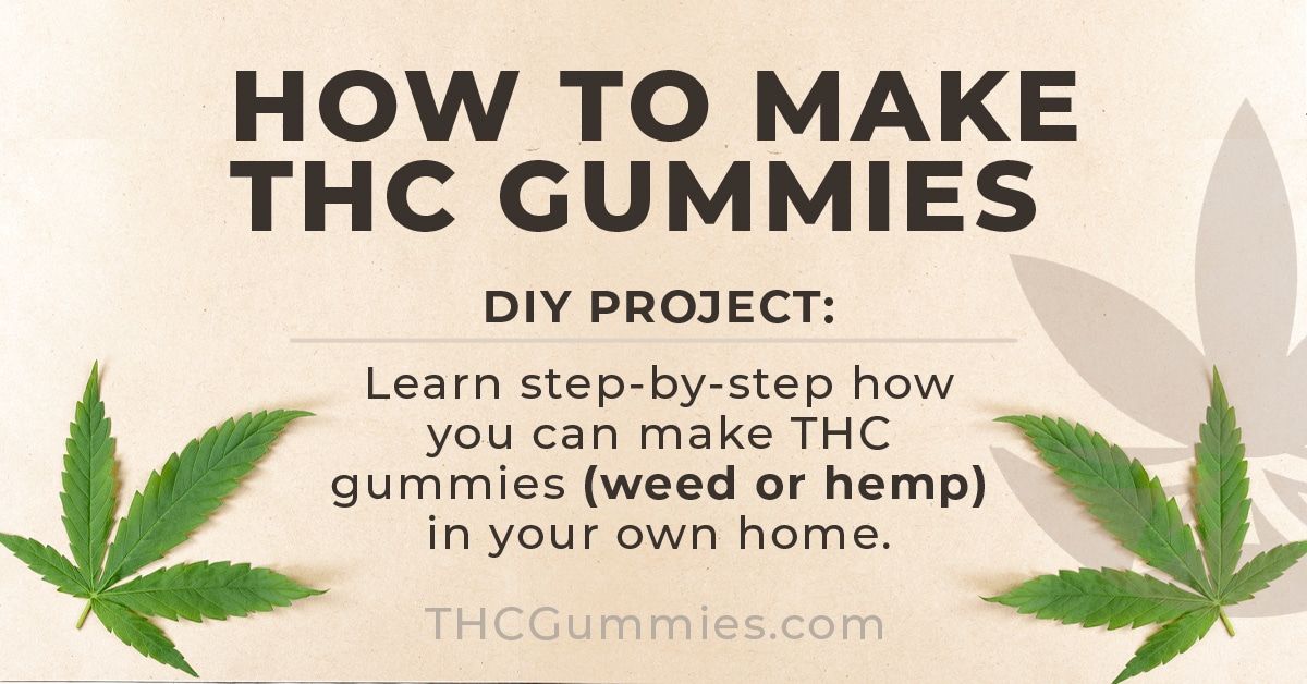 How to make thc gummies by thcgummies. Com.