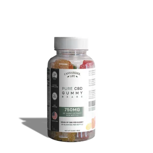 30-count cbd gummy bears 750 mg