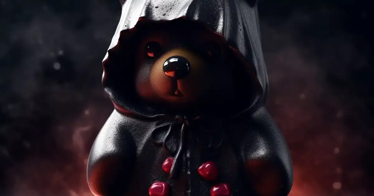A thc gummy bears goes rogue and joins the dark side.